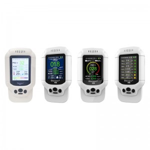 Dienmern DM502 Smart Home Air Quality Laser Monitor AQI/HCHO/TVOC PM2.5 LCD Digital Formaldehyde Detector Tester Gas Analyzer
