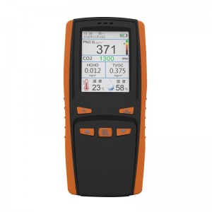 Portable Detector Gas CO2 Meter DM509 Air quality monitoring system PM2.5 dust detector