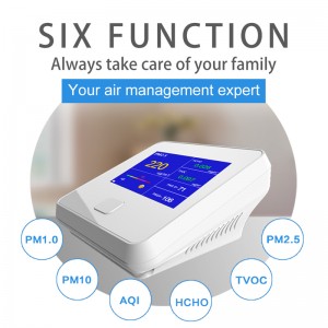 Dienmern DM103 Air quality detector For PM2.5+ HCHO+TVOC+ AQI+PM1.0+PM10