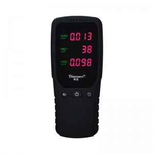 PM2.5 HCHO TVOC Air detector Monitor